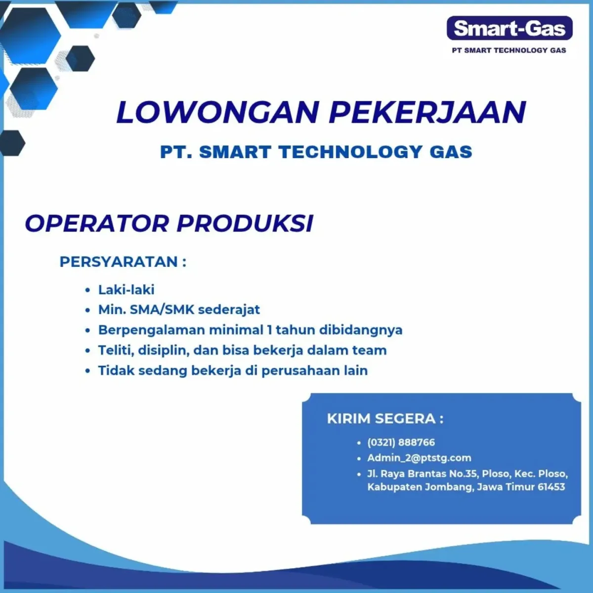 Operator Produksi