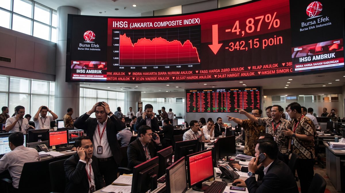 IHSG Ambruk ke Zona Merah: Mengurai Tekanan Sentimen Global dan Domestik